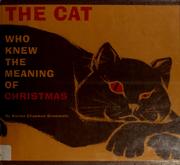 Cover of: The cat who knew the meaning of Christmas.