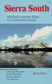 Sierra South by Thomas Winnett, Jason Winnett, Kathy Morey, Lyn Haber