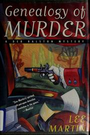Cover of: Genealogy of murder by Lee Martin