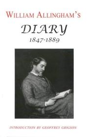 William Allingham's diary, 1847-1889