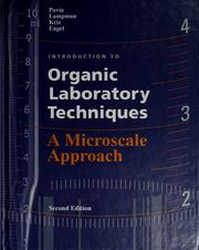 Cover of: Introduction to organic laboratory techniques by Donald L. Pavia
