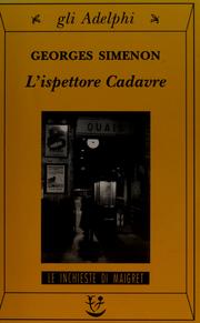 Cover of: L'ispettore Cadavre by Georges Simenon