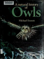 Cover of: A natural history of owls