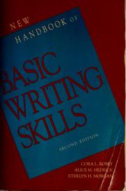 Cover of: The new handbook of basic writing skills