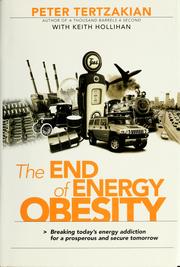 Cover of: The end of energy obesity