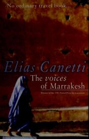 Cover of: The voices of Marrakesh