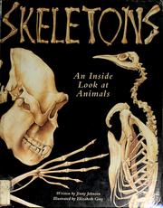 Cover of: Skeletons: an inside look at animals