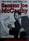Cover of: The rise and fall of Senator Joe McCarthy