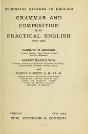 Cover of: Essential studies in English