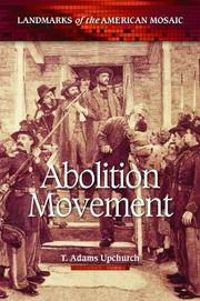 Cover of: Abolition movement