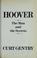 Cover of: J. Edgar Hoover