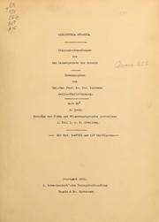 Cover of: Beiträge zur Flora und Pflanzengeographie Australiens by Karel Domin