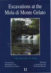Excavations at the Mola di Monte Gelato : a Roman and Medieval settlement in south Etruria