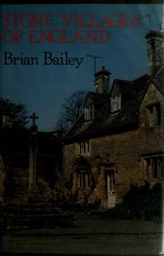 Cover of: Stone villages of England