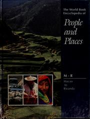 Cover of: The World Book Encyclopedia of People and Places