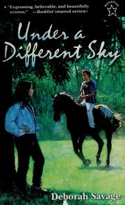 Cover of: Under a different sky