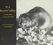 Cover of: In a beaver valley by Laurence P. Pringle