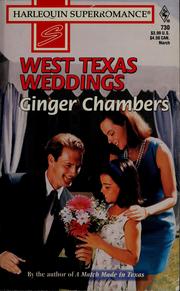 Cover of: West Texas Weddings