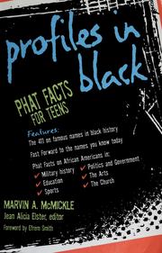 Cover of: Profiles in black: a history for Christian youth