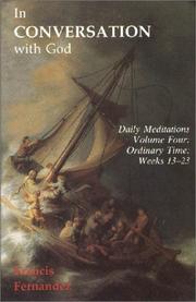 Cover of: In Conversation with God: Meditations for Each Day of the Year, Vol. 4 by Francis Fernandez