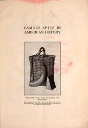 Cover of: Famous spies in American history