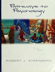 Cover of: Pathways to psychology by Robert J. Sternberg