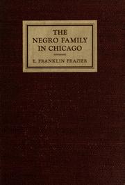 Cover of: The Negro family in Chicago