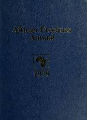 Cover of: African freedom annual
