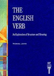 Cover of: The English Verb by Michael Lewis
