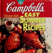 Cover of: Campbell's Easy Summer Recipes
