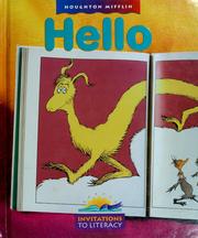 Cover of: Hello (Invitations to Literacy) by 