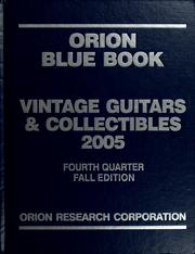 Cover of: Vintage guitars & collectibles