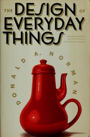 Cover of: The design of everyday things