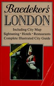 Cover of: Baedeker's London