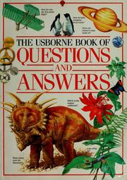 Cover of: The Usborne Book of Questions and Answers (Quizbooks) by Theresa Dowswell, Marit Claridge, Alastair Smith