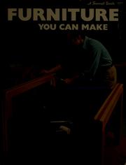 Cover of: Furniture you can make