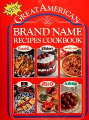 Cover of: New great American brand name recipes cookbook