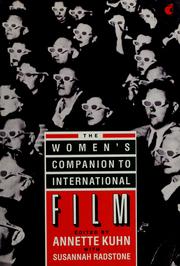 Cover of: The Women's companion to international film by edited by Annette Kuhn with Susannah Radstone.