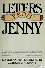 Cover of: Letters from Jenny