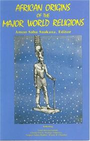 Cover of: African Origins of the Major World Religions