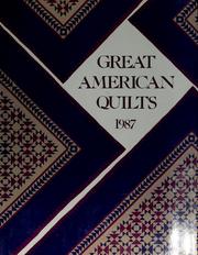 Cover of: Great American quilts