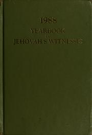 Cover of: Year book of Jehovah's Witnesses by Watch Tower Bible and Tract Society