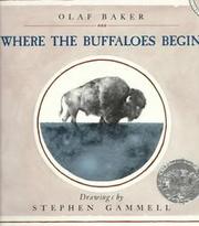 Cover of: Where the Buffaloe's Begin by 