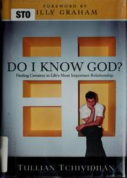 Cover of: Do I know God? by Tullian Tchividjian