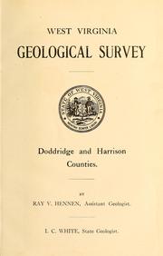 Cover of: Doddridge and Harrison counties