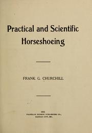 Cover of: Practical and scientific horseshoeing