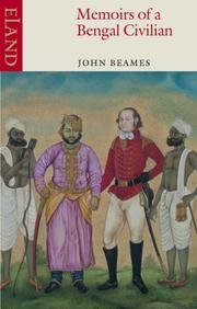 Cover of: Memoirs of a Bengal Civilian by John Beames