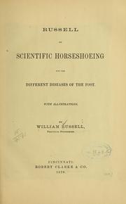 Cover of: Russell on scientific horseshoeing for the different diseases of the foot