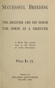 Cover of: Successful breeding by Orlando] [from old catalog Crittenden