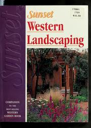 Cover of: Sunset western landscaping book by Kathleen Norris Brenzel